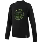 Sensor MERINO DF CLUB Detské termo tričko, čierna, veľkosť