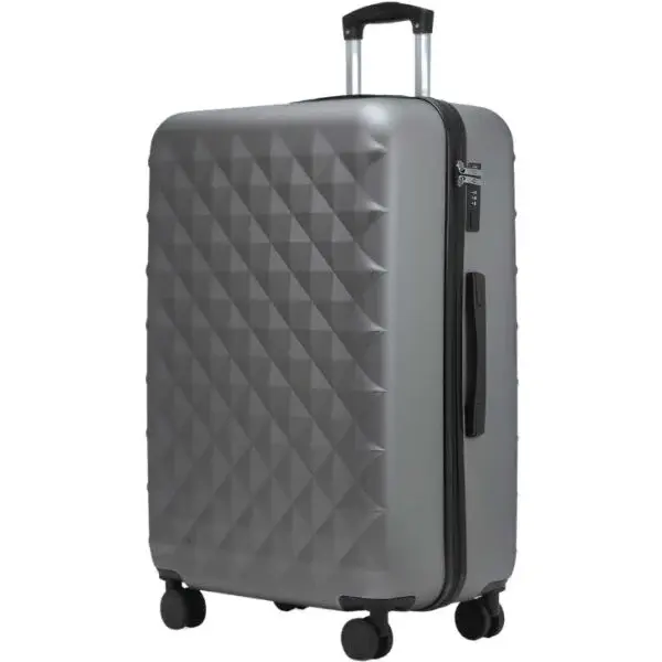 ROWEX CRYSTAL XL Set cestovných kufrov, tmavo sivá, veľkosť