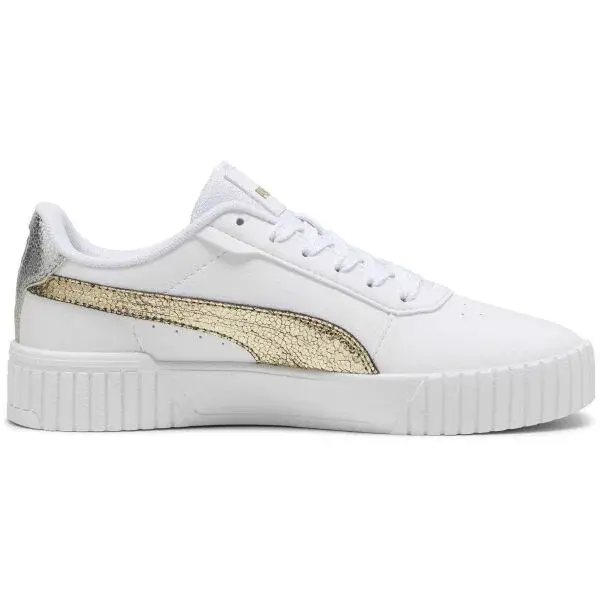 Puma CARINA 2.0 METALLIC SHINE Dámske tenisky, biela, veľkosť 40
