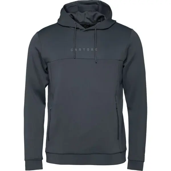 CASTORE SCUBA HOODY Pánska mikina, tmavo sivá, veľkosť