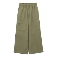 GAP WOV WIDE LEG Dievčenské nohavice, khaki, veľkosť