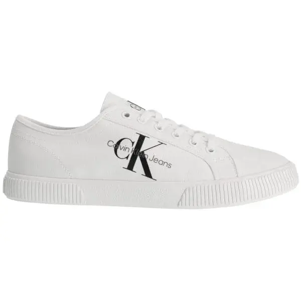Calvin Klein ESSENTIAL VULCANIZED Pánske nízke tenisky, biela, veľkosť