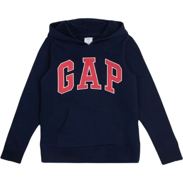 GAP LOGO HOOD Dievčenská mikina, tmavo modrá, veľkosť