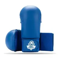 BUSHIDO DBX KM Rukavice na karate, modrá, veľkosť