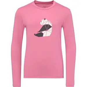Klimatex AGUNG Detské funkčné tričko s dlhým rukávom, ružová, veľkosť