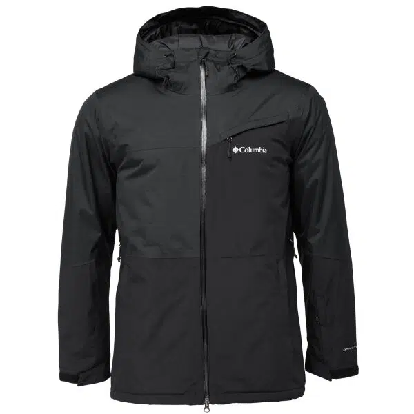 Columbia ICEBERG POINT JACKET Pánska lyžiarska bunda, čierna, veľkosť