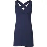 PROGRESS EMILY Dámske športové šaty s bambusom, tmavo modrá, veľkosť