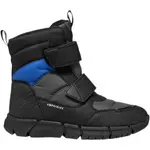 Geox J FLEXYPER B ABX Chlapčenská členková obuv, čierna, veľkosť