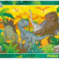 Puzzle Jurský Svět 40 dílků deskové