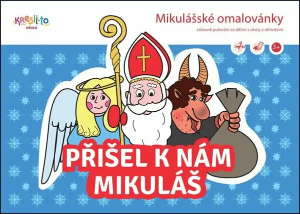 Mikulášské omalovánky - Nikol Štecurová