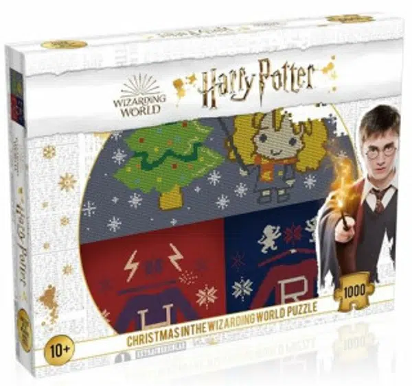 Harry Potter Puzzle Vánoce v kouzelnickém světě 1000 dílků