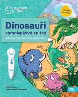 KČ Samolepková knížka Dinosauři - Lucie Krystlíková