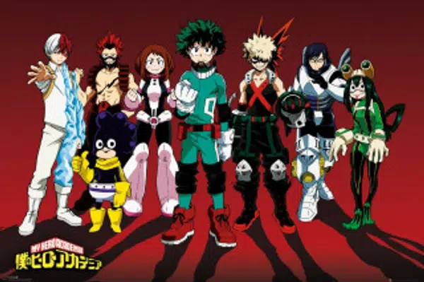 Plakát 61x91,5cm - My Hero Academia - Line Up