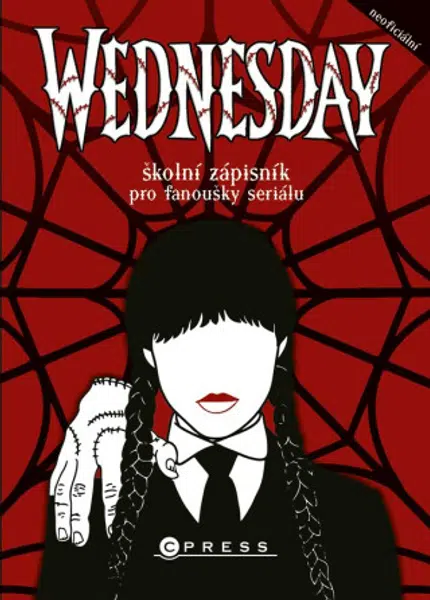 Wednesday Školní zápisník pro fanoušky seriálu - Michaela Bystrá Radvanová