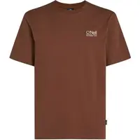 O'Neill ORIGINAL CALI LOGO Pánské tričko, hnědá, velikost