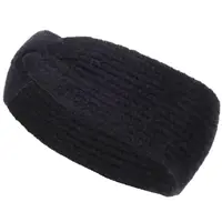 Willard ERLA Dámská pletená čelenka, černá, velikost