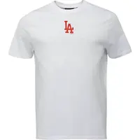 New Era LA DODGERS MLB LOGO Pánské triko, bílá, velikost