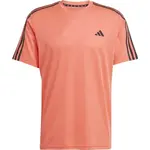 adidas TRAINING - ESSENTIALS BASE 3 STRIPES TEE Pánské sportovní triko, lososová, velikost XXL