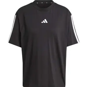 adidas 3-STRIPES TEE W Dámské triko, černá, velikost