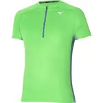 Mizuno TRAIL DRYAEROFLOW HZ TEE Pánské běžecké tričko, světle zelená, velikost