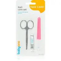 BabyOno Take Care Nail Care set na manikúru Red