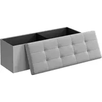 SEDACÍ BOX, textil, kompozitní dřevo, 110/38/38 cm