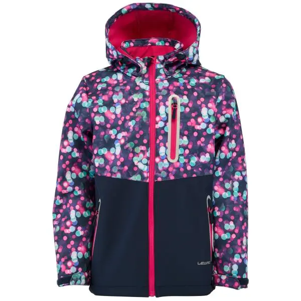 Lewro YASU Dětská softshellová bunda, mix, velikost 140-146