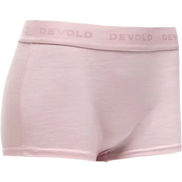 Devold BREEZE MERINO HIPSTER Dámské kalhotky s nohavičkami, růžová, velikost
