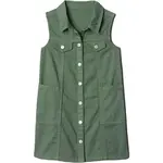 GAP BABY Dívčí šaty, khaki, velikost 4Y