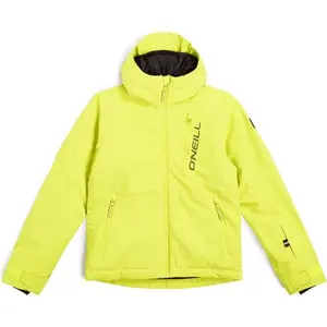 O'Neill HAMMER Chlapecká snowboardová/lyžařská bunda, reflexní neon, velikost