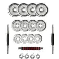 HMS STC21 Činkový set v kufru, stříbrná, velikost 21 KG