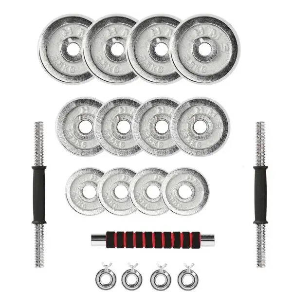 HMS STC21 Činkový set v kufru, stříbrná, velikost 21 KG