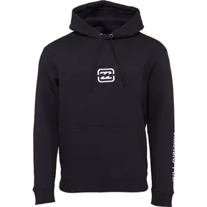 Billabong BRACKET PULLOVER Pánská mikina, černá, velikost