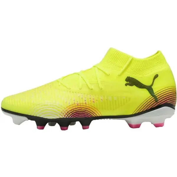 Puma FUTURE 8 PRO FG/AG Pánské kopačky, žlutá, velikost 45