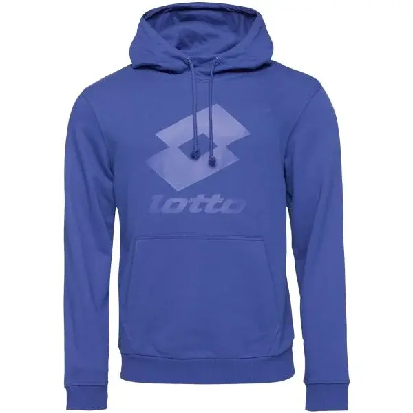 Lotto SMART IV HOODIE Pánská mikina, tmavě modrá, velikost