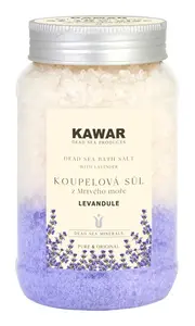 Kawar Koupelová sůl z Mrtvého moře Levandule 500 g