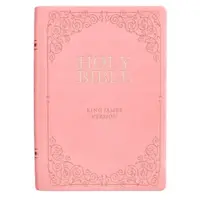 KJV Bible Giant Print Full Size Pink