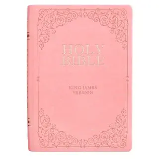 KJV Bible Giant Print Full Size Pink
