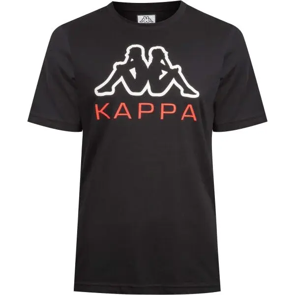 Kappa LOGO GEDGAR Pánské triko, černá, velikost XXL