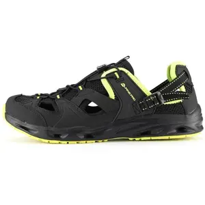 ALPINE PRO FIER Pánské sandály, černá, velikost