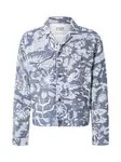 SCOTCH & SODA Prechodná bunda 'Delfts'  modrosivá / biela