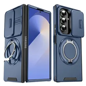 Camslide Stand obal, Samsung Galaxy Z Fold 7, modrý