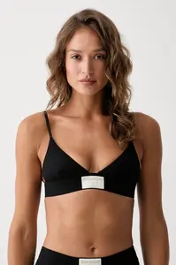 Palm Angels  trojuholníková podprsenka bavlnená s elastanom