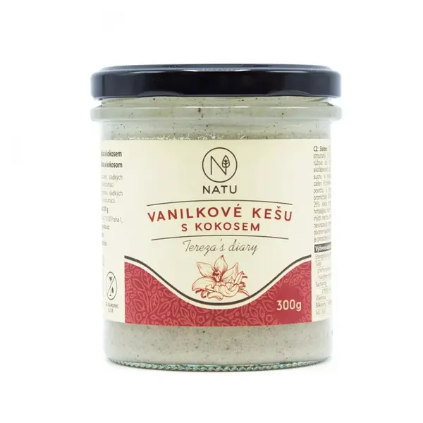 NATU Vanilkové kešu s kokosem 300 g