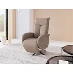 Sit & More RELAXAČNÍ KŘESLO, textil, cappuccino