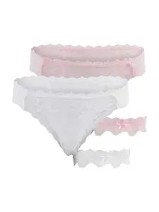 Trendyol Tangá  rosé / biela