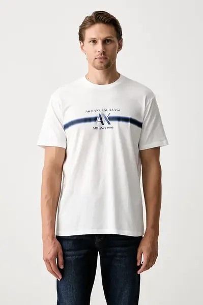 Armani Exchange tričko pánské bavlněné
