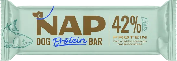 Proteinová tyčinka pro psy NAP rybí 50 g