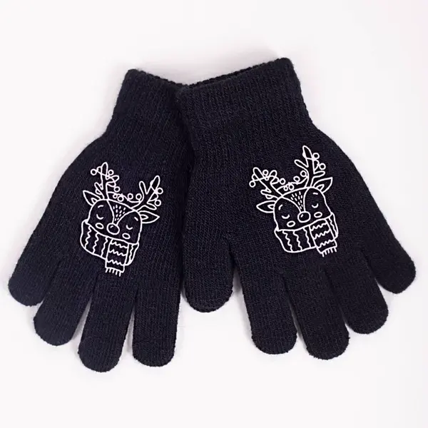 Yoclub Kids's Gloves RED-0012G-AA5A-024