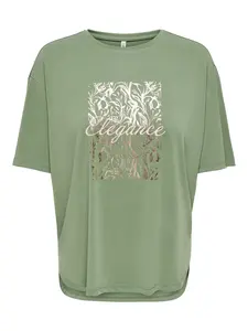 ONLY Tričko 'ONLFree'  zlatá / kiwi